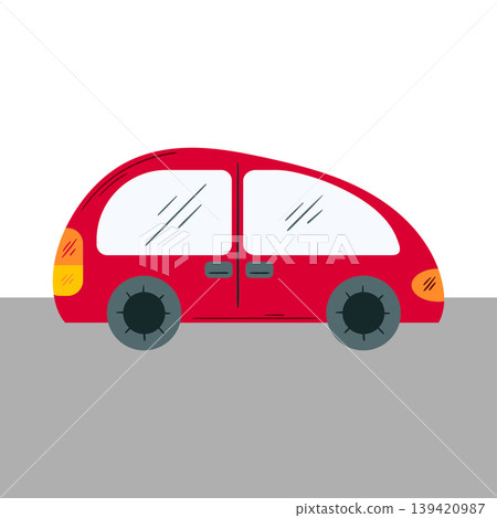 Vector illustration of transport. Perfect for children's products, nursery decor Vector illustration of transport. Perfect for children's products, nursery decor 139420987