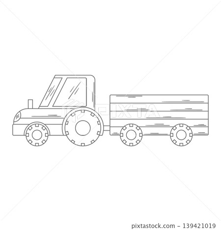 Vector illustration of transport. Perfect for children's products, nursery decor Vector illustration of transport. Perfect for children's products, nursery decor 139421019
