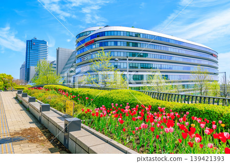 Symbol Promenade Park (Center Promenade) in Ariake, Koto Ward, Tokyo Symbol Promenade Park (Center Promenade) in Ariake, Koto Ward, Tokyo 139421393