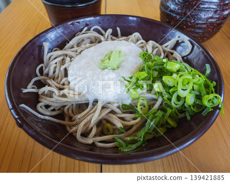 清爽滑順！正宗蕎麥麵搭配奢華的磨碎山藥。 139421885