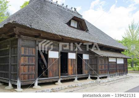 Traditional Japanese houses in the Tohoku region 139422131
