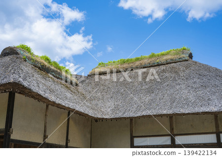Traditional Japanese houses in the Tohoku region 139422134