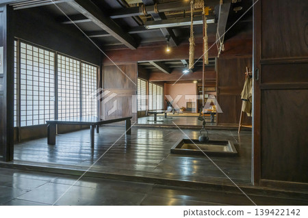Traditional Japanese houses in the Tohoku region 139422142