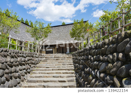 Traditional Japanese houses in the Tohoku region Traditional Japanese houses in the Tohoku region 139422154