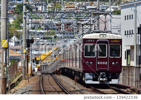 Noseden 6000 series heading to Osaka Umeda Noseden 6000 series heading to Osaka Umeda 139422336
