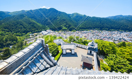 Gujo Hachiman Castle: View from the castle tower 139422424