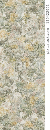 Soft muted watercolor floral and botanical seamless patterns collection 139422991