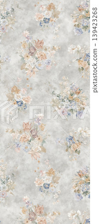 Soft muted watercolor floral and botanical seamless patterns collection Soft muted watercolor floral and botanical seamless patterns collection 139423268