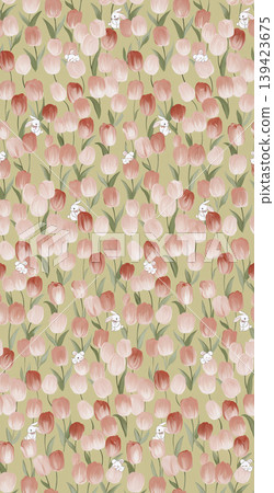 Soft muted watercolor floral and botanical seamless patterns collection Soft muted watercolor floral and botanical seamless patterns collection 139423675