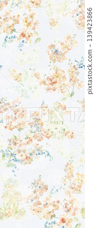 Soft muted watercolor floral and botanical seamless patterns collection Soft muted watercolor floral and botanical seamless patterns collection 139423866