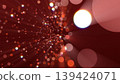 紅色粒子背景，閃閃發光，影像效果。 139424071