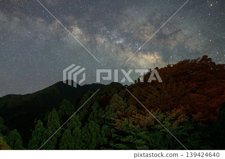 Yakushima, the Alps of the Ocean: A Starry Sky View of the Milky Way (Summer) Yakushima, the Alps of the Ocean: A Starry Sky View of the Milky Way (Summer) 139424640