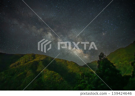 Yakushima, the Alps of the Ocean: A Starry Sky View of the Milky Way (Summer) Yakushima, the Alps of the Ocean: A Starry Sky View of the Milky Way (Summer) 139424646