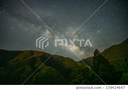 Yakushima, the Alps of the Ocean: A Starry Sky View of the Milky Way (Summer) Yakushima, the Alps of the Ocean: A Starry Sky View of the Milky Way (Summer) 139424647