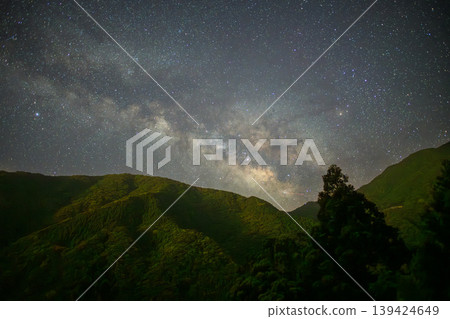 Yakushima, the Alps of the Ocean: A Starry Sky View of the Milky Way (Summer) Yakushima, the Alps of the Ocean: A Starry Sky View of the Milky Way (Summer) 139424649