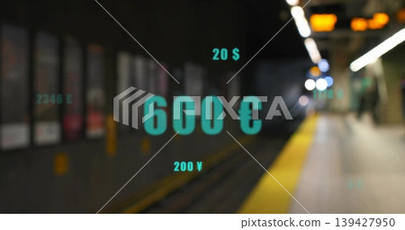platform, dollar, yen 139427950