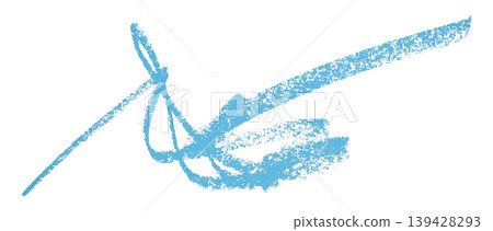 light blue pencil strokes isolated on transparent background light blue pencil strokes isolated on transparent background 139428293