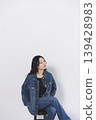 Women in denim fashion 139428983