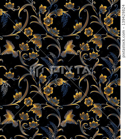 Richly diverse and distinctively stylish floral patterns 139429824