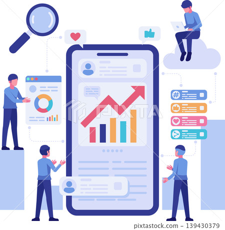 Social Media Analytics Dashboard with Data and Trend Monitoring 139430379