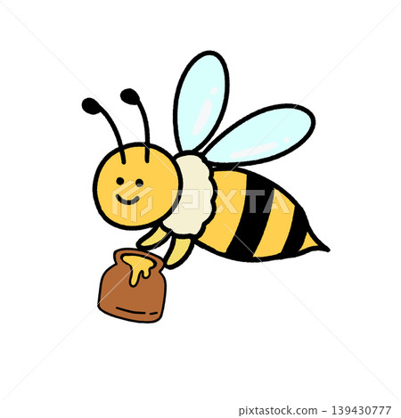 Honeybees carrying honey Honeybees carrying honey 139430777