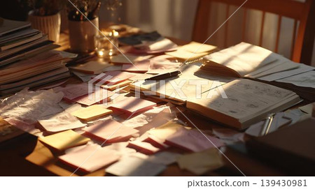 woman reading book in cafe 139430981