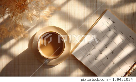 mock up poster frame in interior room 139431034
