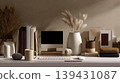 interior modern living room with laptop 139431087