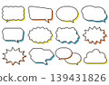 Simple speech bubble set 139431826
