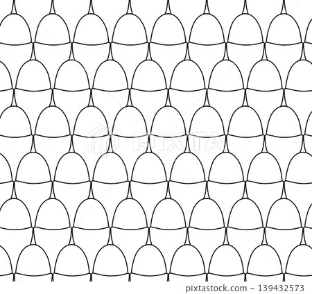 Egg cups with boiled eggs seamless closeup pattern hand drawn illustration. Vector graphic line art. Use for cosmetic package, shop, store, products, spa salon, wellness program, skin. Egg cups with boiled eggs seamless closeup pattern hand drawn illustration. Vector graphic line art. Use for cosmetic package, shop, store, products, spa salon, wellness program, skin. 139432573
