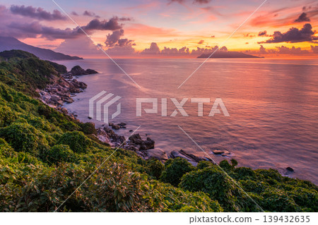 East China Sea Sunset, Twilight, Yakushima Island where gods reside (Summer) East China Sea Sunset, Twilight, Yakushima Island where gods reside (Summer) 139432635