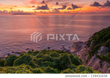 東海日落,暮色,屋久島,眾神居住之地(夏季) 東海日落,暮色,屋久島,眾神居住之地(夏季) 139432636