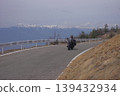 A motorcycle ride along the Utsukushigahara Skyline with the Hakuba mountain range in the background 139432934