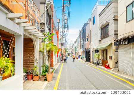 東京世田谷區松院神社街商店街 東京世田谷區松院神社街商店街 139433061