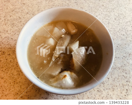 Vegetables simmered in miso 139433228