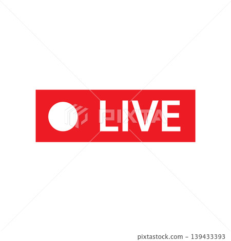 Live streaming icon Live streaming icon 139433393