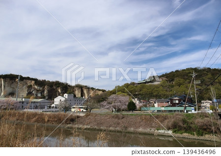 俯瞰石寶殿的石山景觀 [兵庫縣高砂市] 139436496