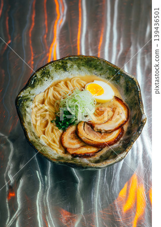 Japanese Ramen Bowl with Chashu Pork Japanese Ramen Bowl with Chashu Pork 139436501