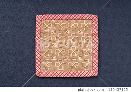 刺子杯墊 139437125