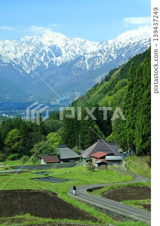 一條可以欣賞阿爾卑斯山美景的步道 一條可以欣賞阿爾卑斯山美景的步道 139437249