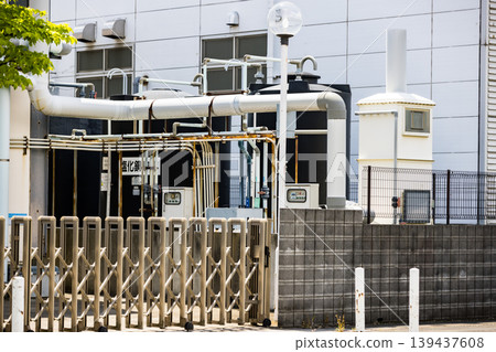Factory facilities, tank yard Factory facilities, tank yard 139437608