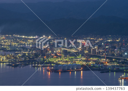 A very beautiful factory night view in Shunan City, Yamaguchi Prefecture, Japan A very beautiful factory night view in Shunan City, Yamaguchi Prefecture, Japan 139437763