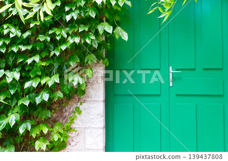 Monet's Windowed Landscape 139437808