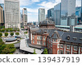 [Tokyo] Tokyo Station viewed from above 139437919