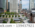 [Tokyo] Tokyo Station viewed from above 139437921