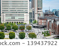 [Tokyo] Tokyo Station viewed from above 139437922