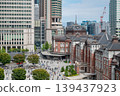 [Tokyo] Tokyo Station viewed from above 139437923