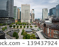 [Tokyo] Tokyo Station viewed from above 139437924
