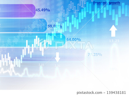 stock market finance graph background with abstract Growth graph chart stock market finance graph background with abstract Growth graph chart 139438181