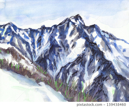 View of Mt. Hinoki from just before Mt. Tarosuke 139438460